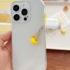 Fashionable Duck Shaped Phone Jewelry Easy To Attach Animal Keychain Accessory Versatile Bag Pendant Decoration