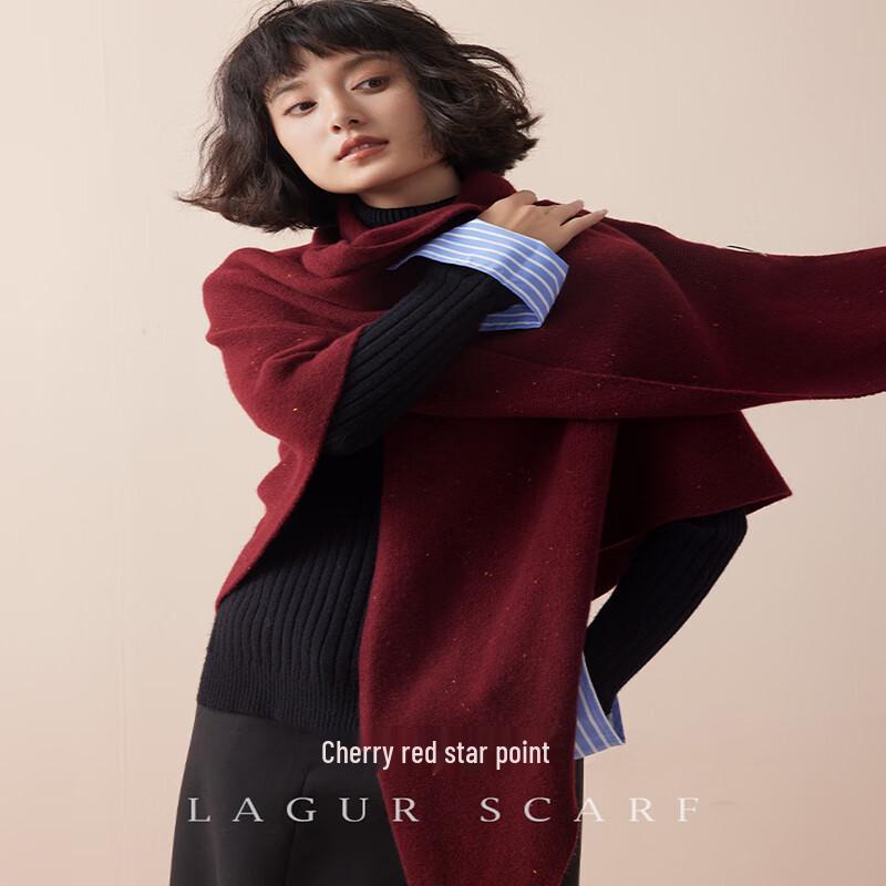

UOSU Large Wool Triangle Scarf Shawl