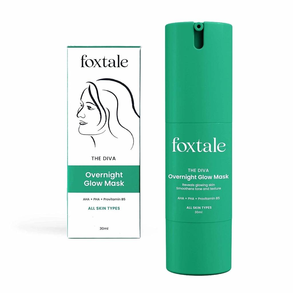 Foxtale The Diva Over Night Glow Face Mask For Smooth Skin 30ml