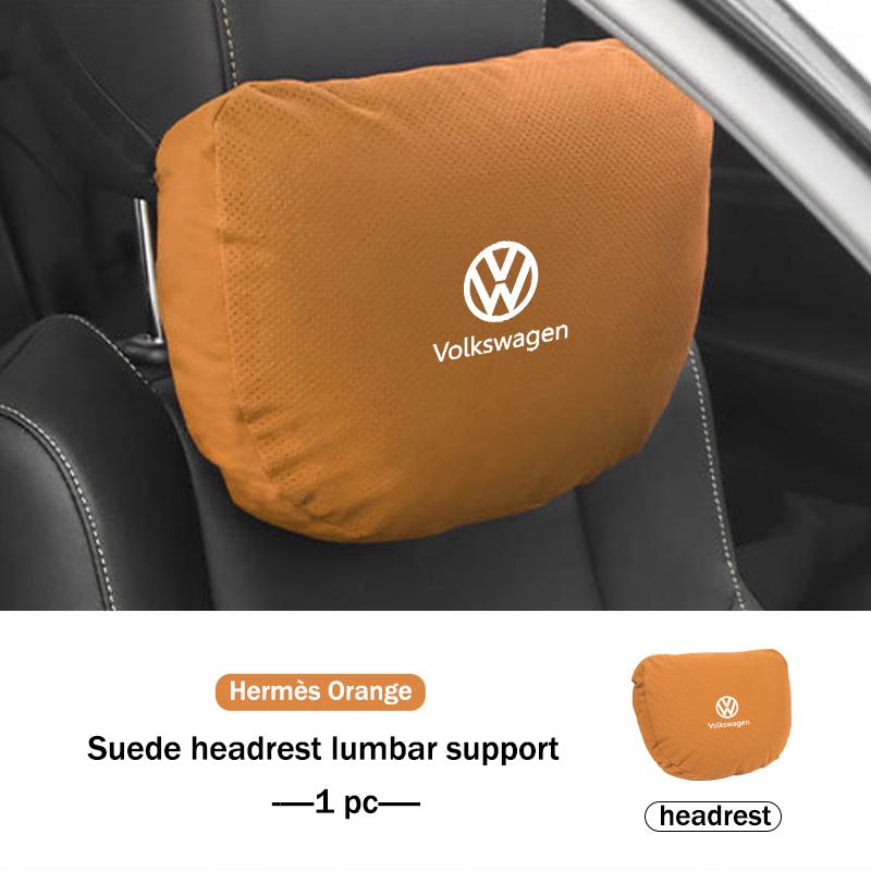 For Volkswagen VW Car Seat Headrest Durable Comfort EE32 Neck Support Non Slip Pillow Scirocco Passat Polo B5 B6 B7 CC Tiguan Sharan