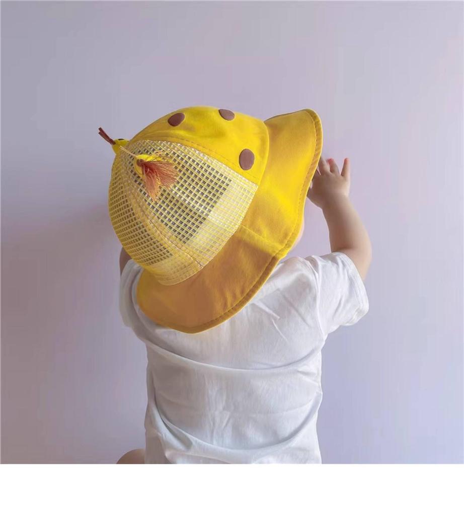 Unisex Baby Sun Protection Bucket Hat for Toddlers - Spring & Autumn