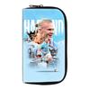 Haaland Wallets Portable Money Coin Purse Women Men Football Star Clutch Bag Credit Card Money Bags storage bag headphone bag