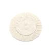 Handcrafted Macrame Coaster bohemian Style Woven Coaster With Tassel Home Decor Cups Pads For Drinks Wine Glass