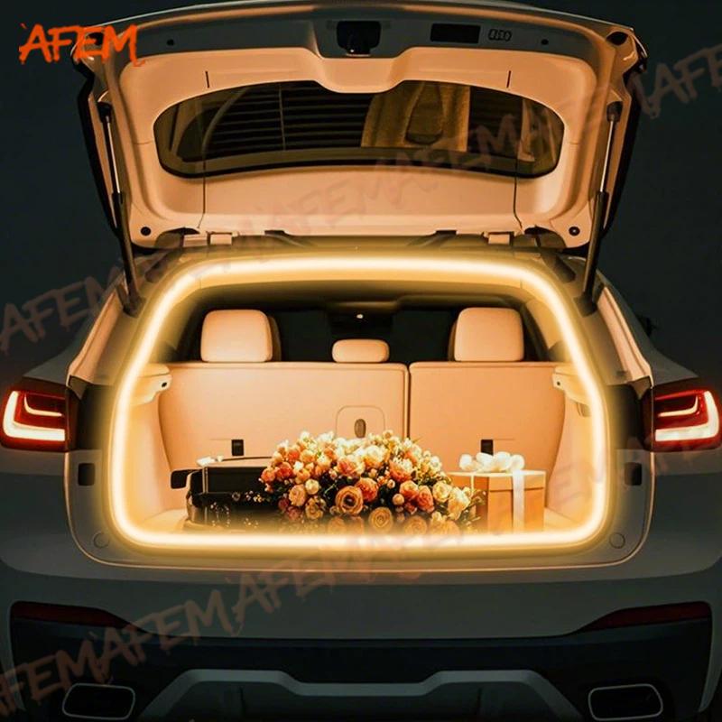 For BMW X1/IX1 X2/IX2 X3/IX3 trunk light modification light Atmosphere lights White warm white Rear Trunk LED Light Bar