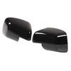 1 Pair Door Rear View Mirror Cover Side Glossy Black Wing Mirror Cap Replacement For Land Rover