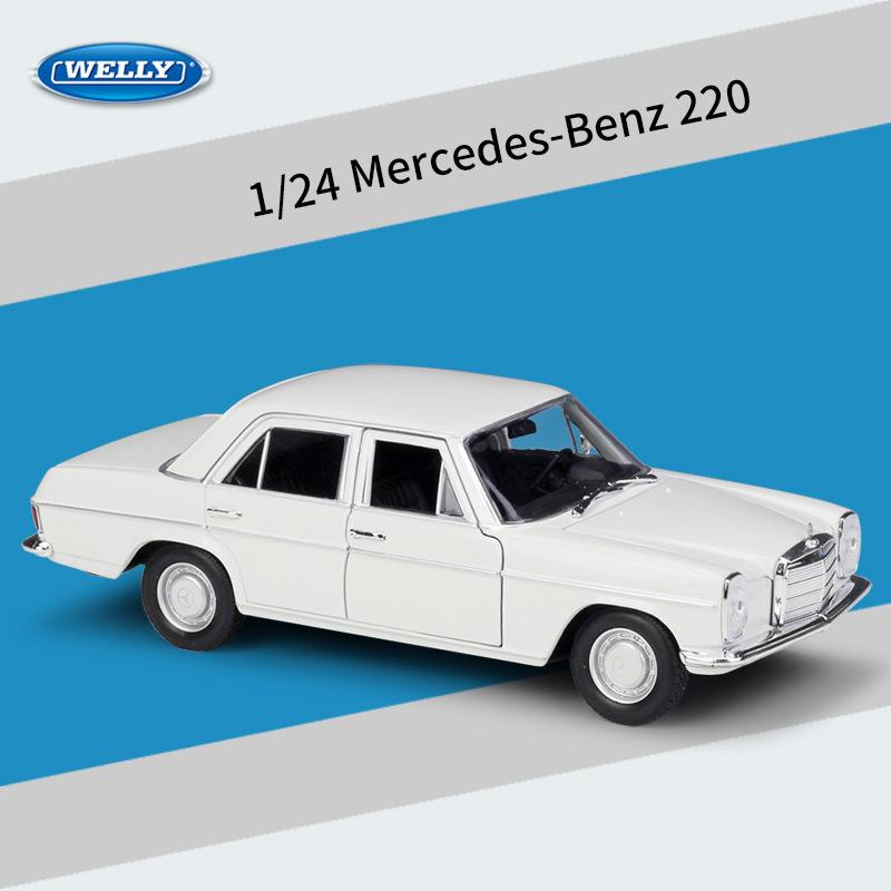 

Велли 1:24 масштаба Mercedes-Benz 220, модель автомобиля из сплава, литье под давлением, металлические игрушечные автомобили, модель автомобиля, высокая имитация, коллекция, детские подарки 1:24-size:19.7*7.3*6cm белый