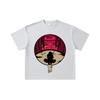 260 GSM Double Yarn 32 Count 100% Cotton Naruto V8 Itachi Print Unisex Heavy Cotton T Shirt