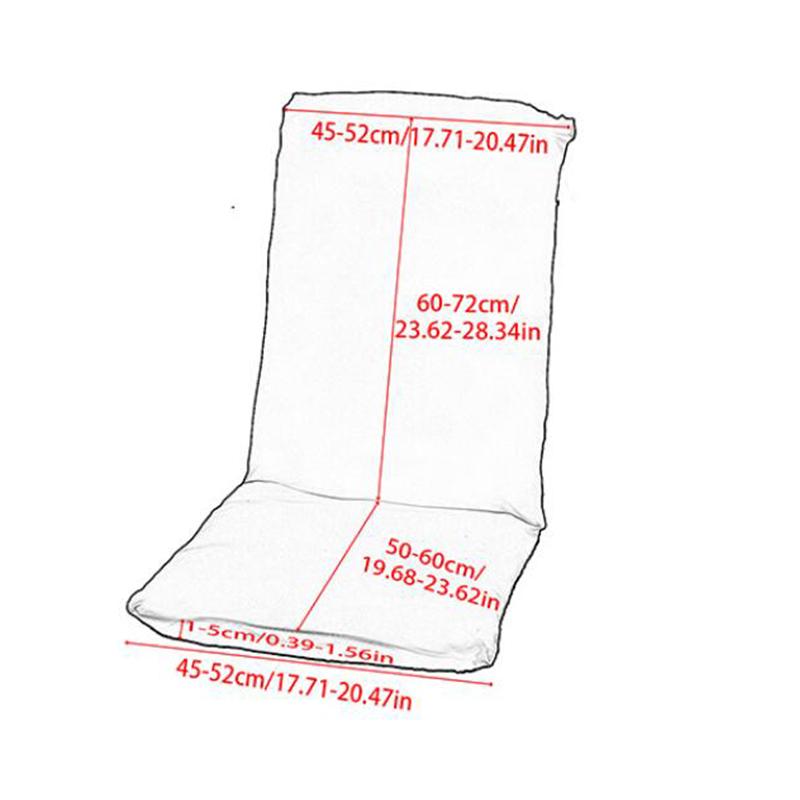 Folding Tatami Seat Cover Single Floor Bed Sofa Slipcover Household Foldable Relax Lounge Recliner Slipcover (Only Cover )