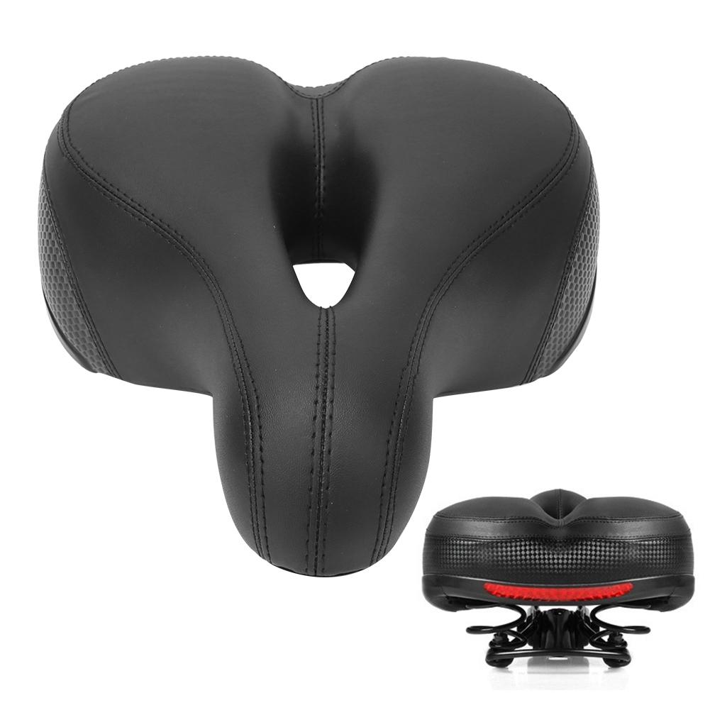 Soft Bike Seat Cushion Waterproof Comfortable Bicycle Saddle Replacement with Rain Cover