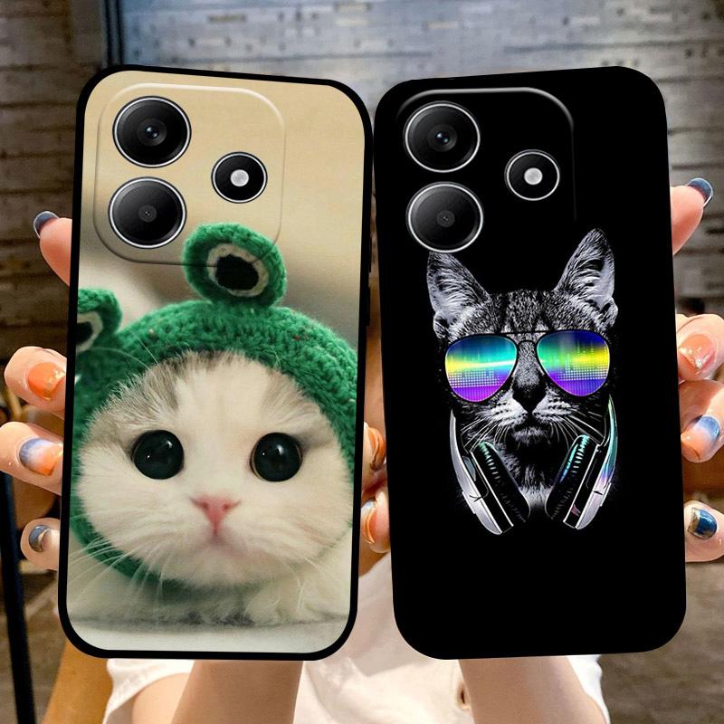 For Redmi Note 14 4G 5G Case Fashion Cute Protective TPU Soft Silicone Phone Cases Protector For Redmi Note14 Phone Bumper Cover