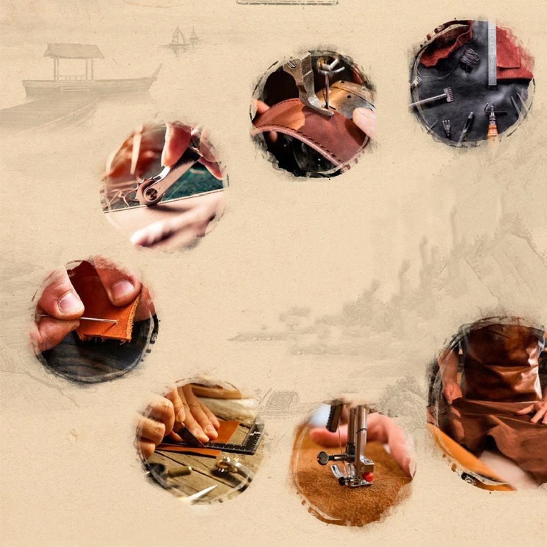 Сумочка из воловьей кожи — фото 12