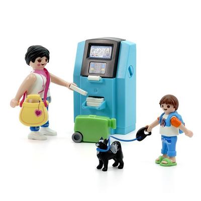Playmobil Tourist und Geldautomat Figur 70439, 1 Stück, beliebtes Spielzeug in Korea