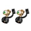 2Pcs Propane Tanks Gauge Leak Detector Propane Level Indicator for Campers, Propane Heater, Fire Pit, Gas Grill
