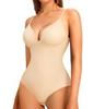 High-end Shapewear Camisole V-neck Waist and Belly Sexy Shapewear One-piece Suit