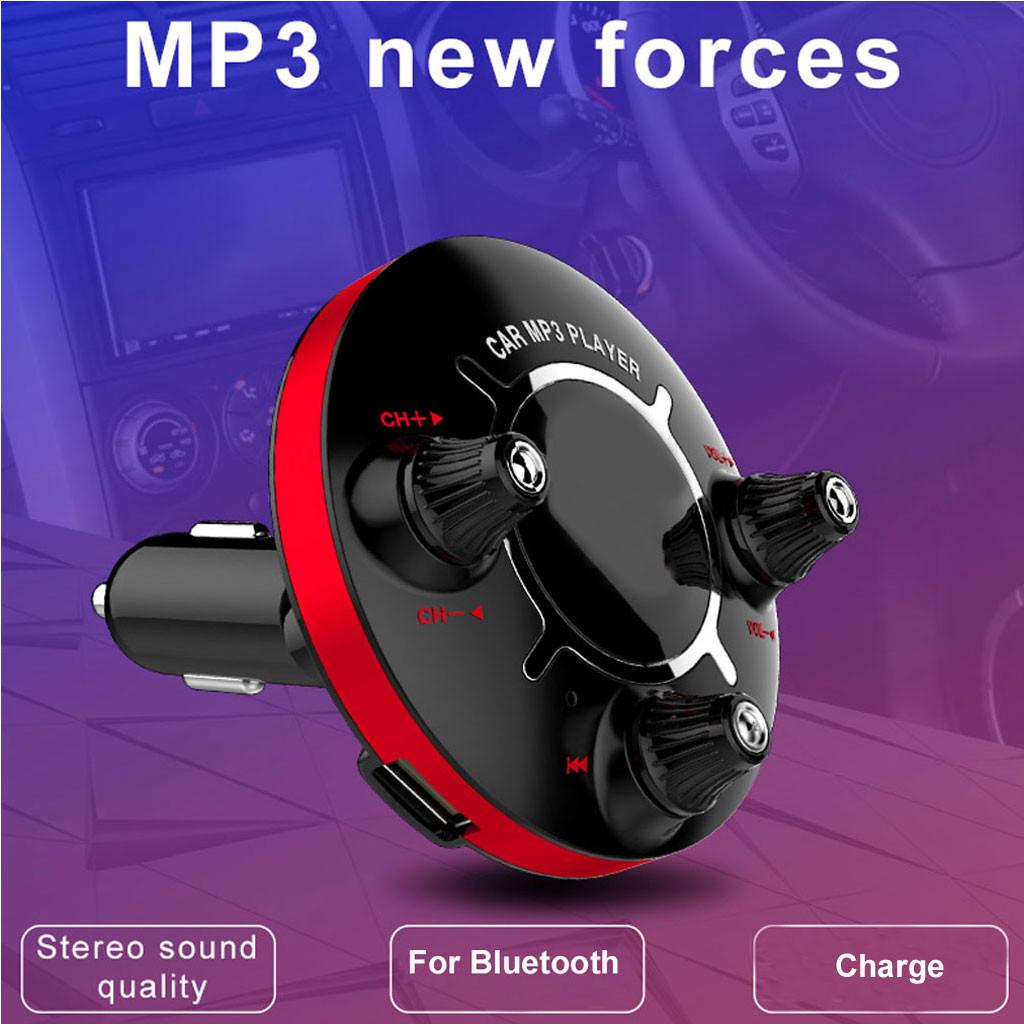 Car Kit Handsfree Wireless BT FM Transmitter LCD MP3 Player USB Charger NO1
