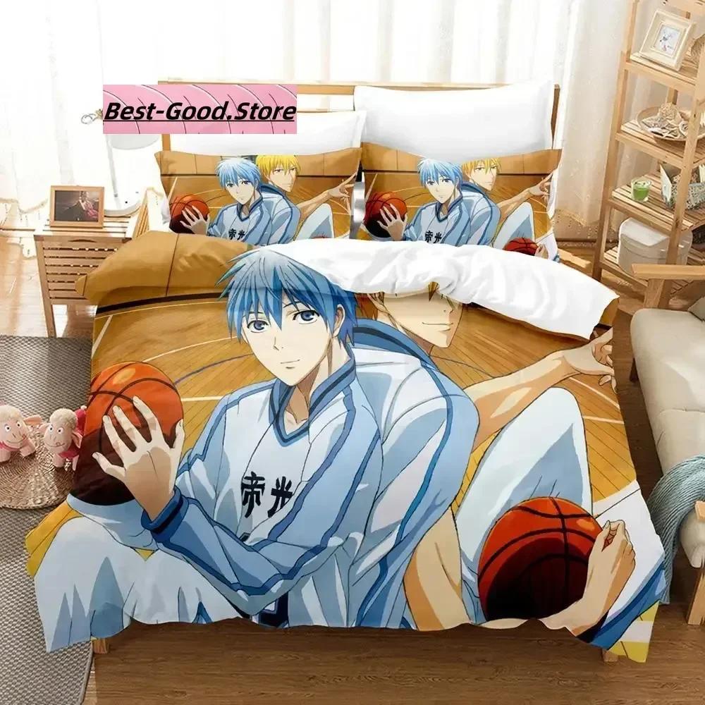Comforter Kuroko'S Basketball Bedding Set Single Twin Full Queen King Size Bed Set Aldult Kid Bedroom S 3D Print Anime