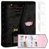 Vrunyuoi A5 Plush Trading Card Binder 120 Photo Capacity 6 Ring Refillable Fan Collection Storage Book 23 X 19 5 Cm