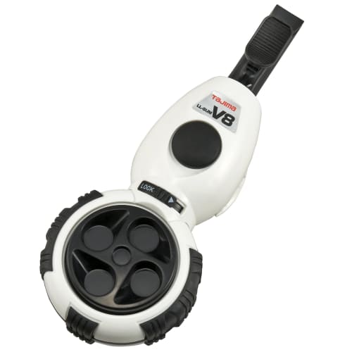 Tajima Elline Inkwell V8 Diagonal Cut White, 20m Line Length, LL-SUMV8N-W