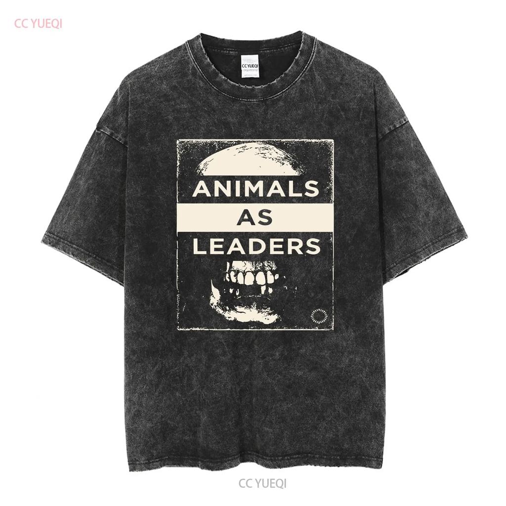 BEST TO BUY Dark Retro Animals As Leaders Essential Music S 5XL T Shirt Long or Short Sleeves Vintage Washed Casual Fashion