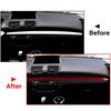 Instrument Panel strip Car inside Trim Accessories Sticker For BMW 1 Series E81 E82 E87 E88 2008-2013
