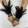 Ethnic Wrist Cuffs Vintage Women Men Cosplay Costume Accessory Feather Wristband Feather Wristband Vintage Bracelet