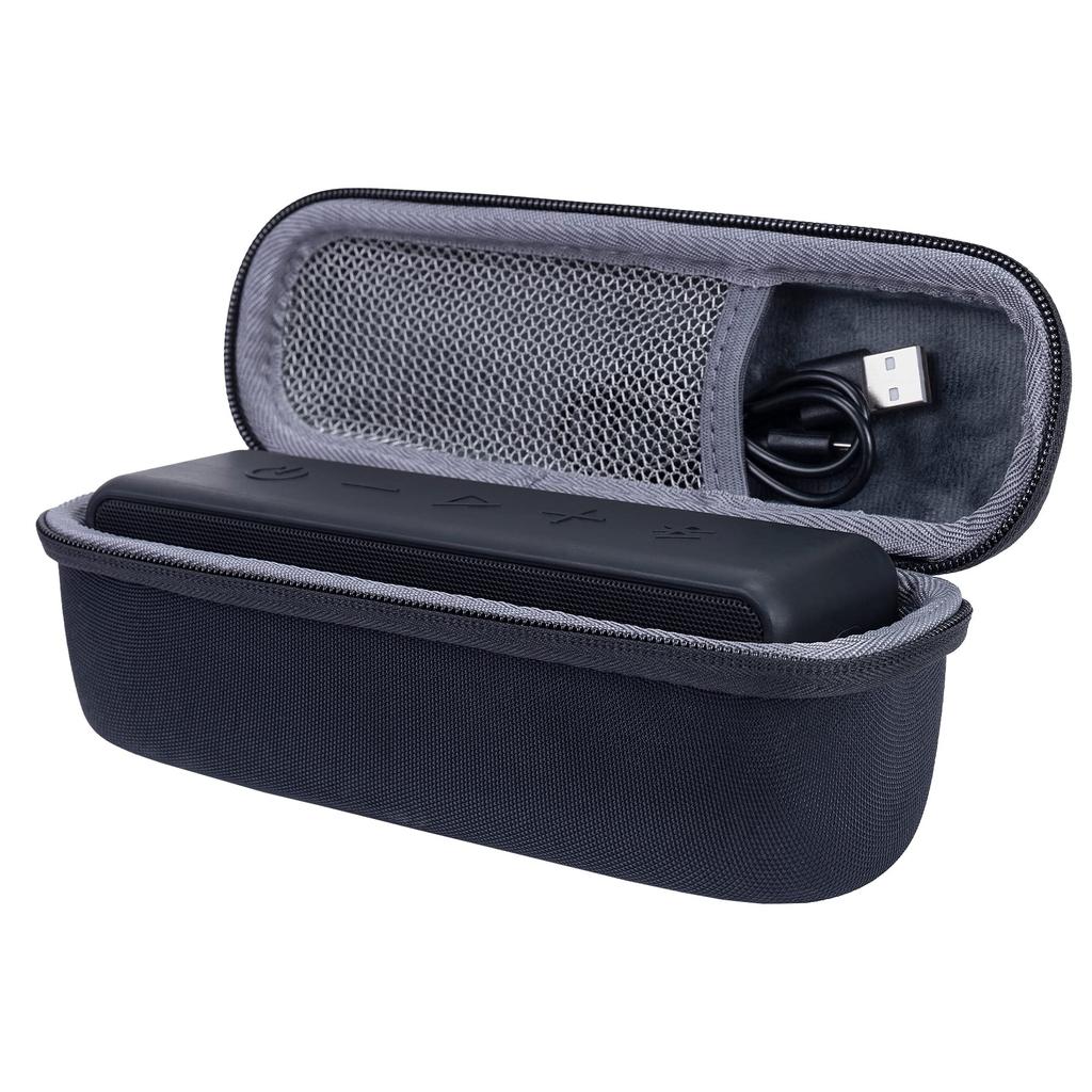co2CREA Hard Case for Anker Soundcore/Soundcore 2 Speakers (Black)