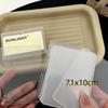 10Pcs Fashion High Transparency Card Holder Protective Case DIY Photocard Packaging Double-sided Dustproof Case