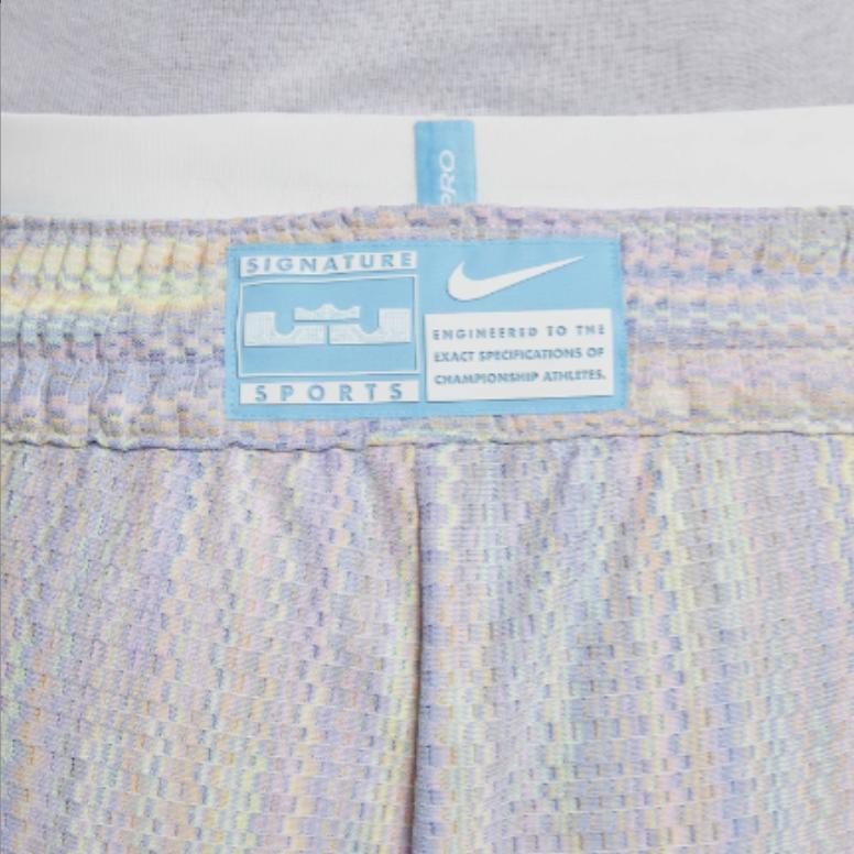 Nike Dna Dri-Fit LeBron Mid-Rise Mode Weich Bequem Lässige Shorts Herrenshorts Berggipfel-Weiß FZ1057-121