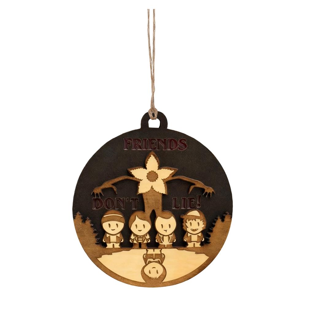 2D Wooden Hanging Ornaments, Perfect As Gifts For Friends And Family.