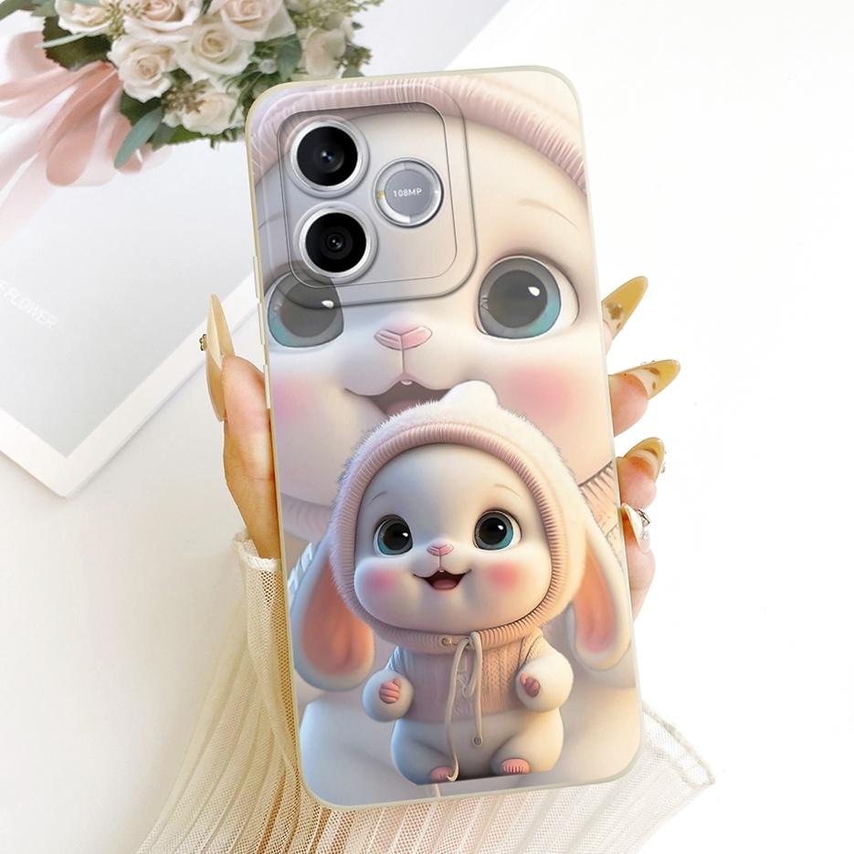 For Honor 600 Lite Case LNA-NX1 Cute Funny Cartoon Cover Shockproof Soft Silicone Case For Honor 500 Smart Honor600 Lite 5G Bags