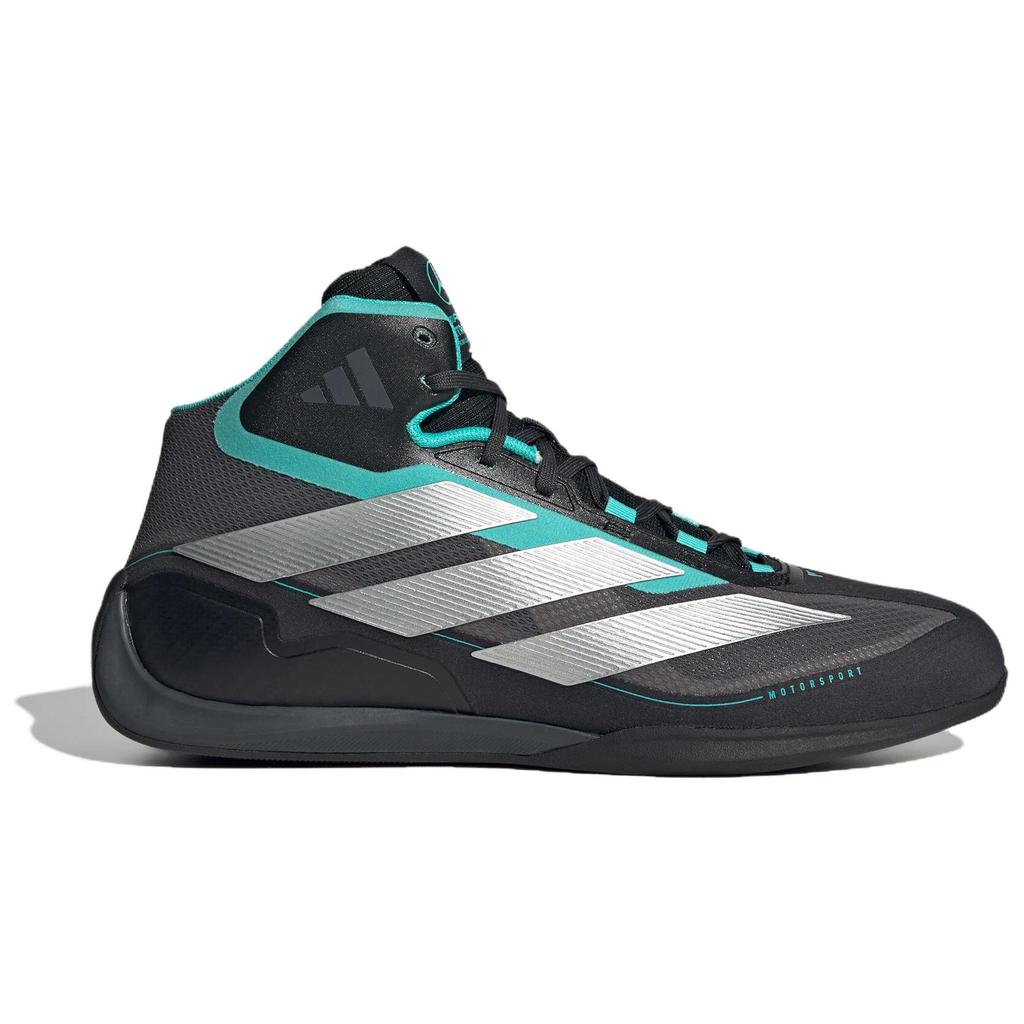 Adidas Feroza Mer Comfortable Versatile Mid-Top Casual Shoes Unisex Casual Shoes Black Green KJ6173