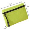 2025 Women's Fabric Coin Purse Multi Pocket Zipper Wallet with Card Slots Plain Color Small Organizer Bag for Cash Coins Cards