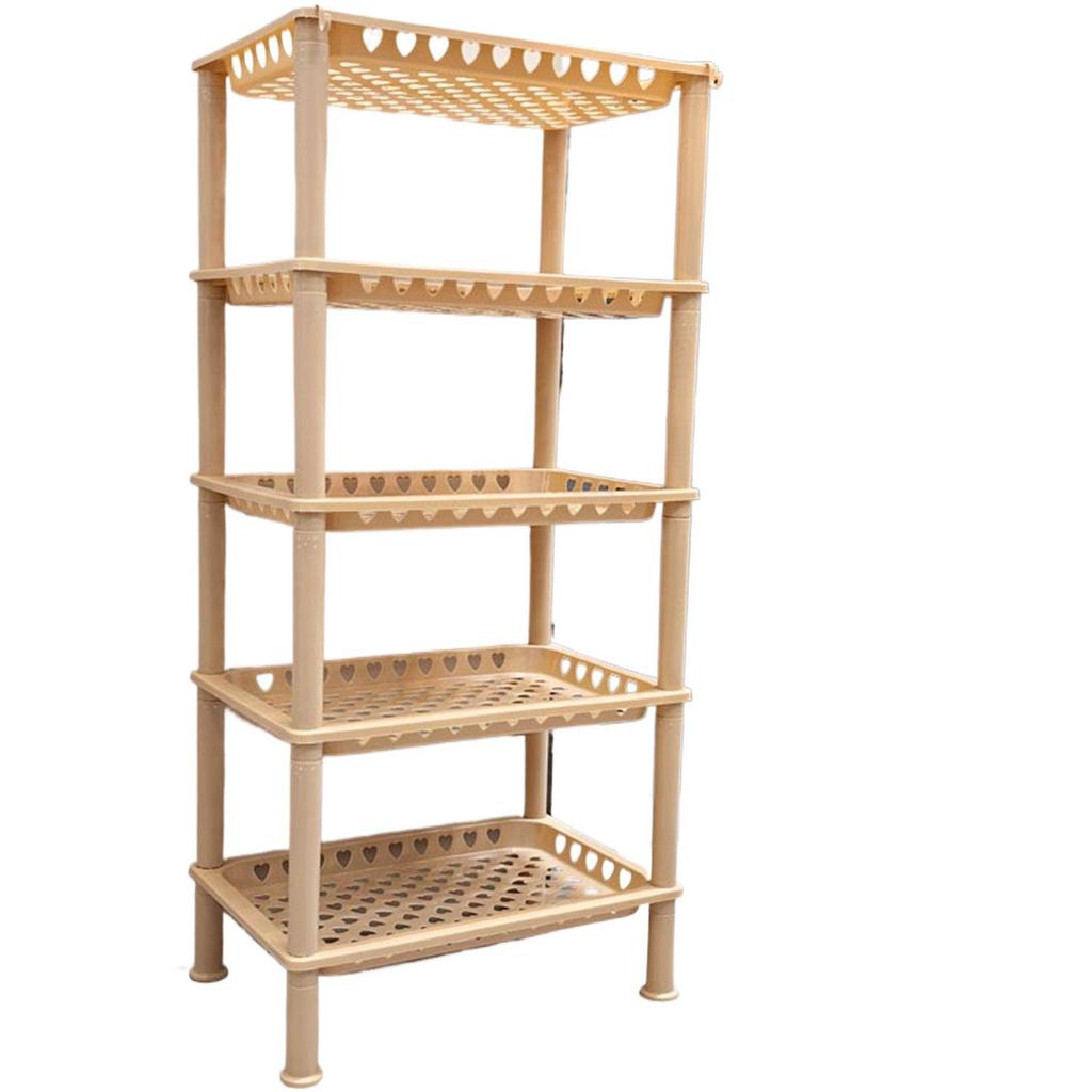 Multi-Layer Floor-Standing Kitchen Storage Rack for Fruits and Vegetables