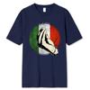 Italian Gift Shirt Funny Italy T-Shirt T Shirt Fitted Casual Cotton Men Tees Cool Summer Breathable Oversize Short Sleeves 72451