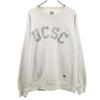 90s Made In USA Old UCSC Long Sleeve Sweat Trainer L Men's Used