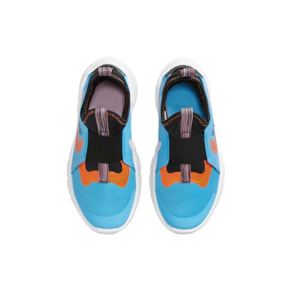 Nike Flex Runner 4 (PS/GS) DZ4487-400 Blue White Kids' Slip-On Running Shoes