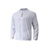 Chaqueta Deportiva Tejida Elástica con Logo de Color Sólido Chaquetas para Hombre Blanco 22500405-100