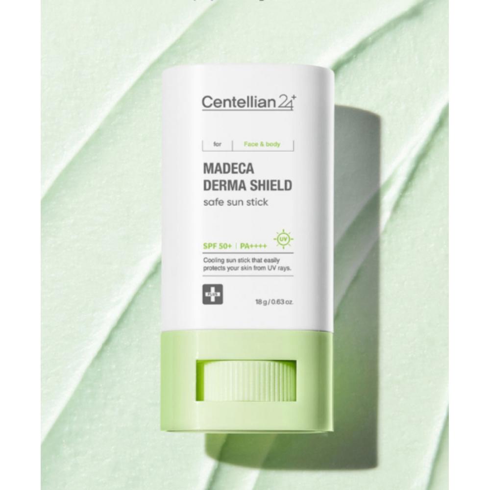 Centellian24 [2pack] Madeca Derma Shield Safe Sun Stick 18g Cooling Sherbet Stick