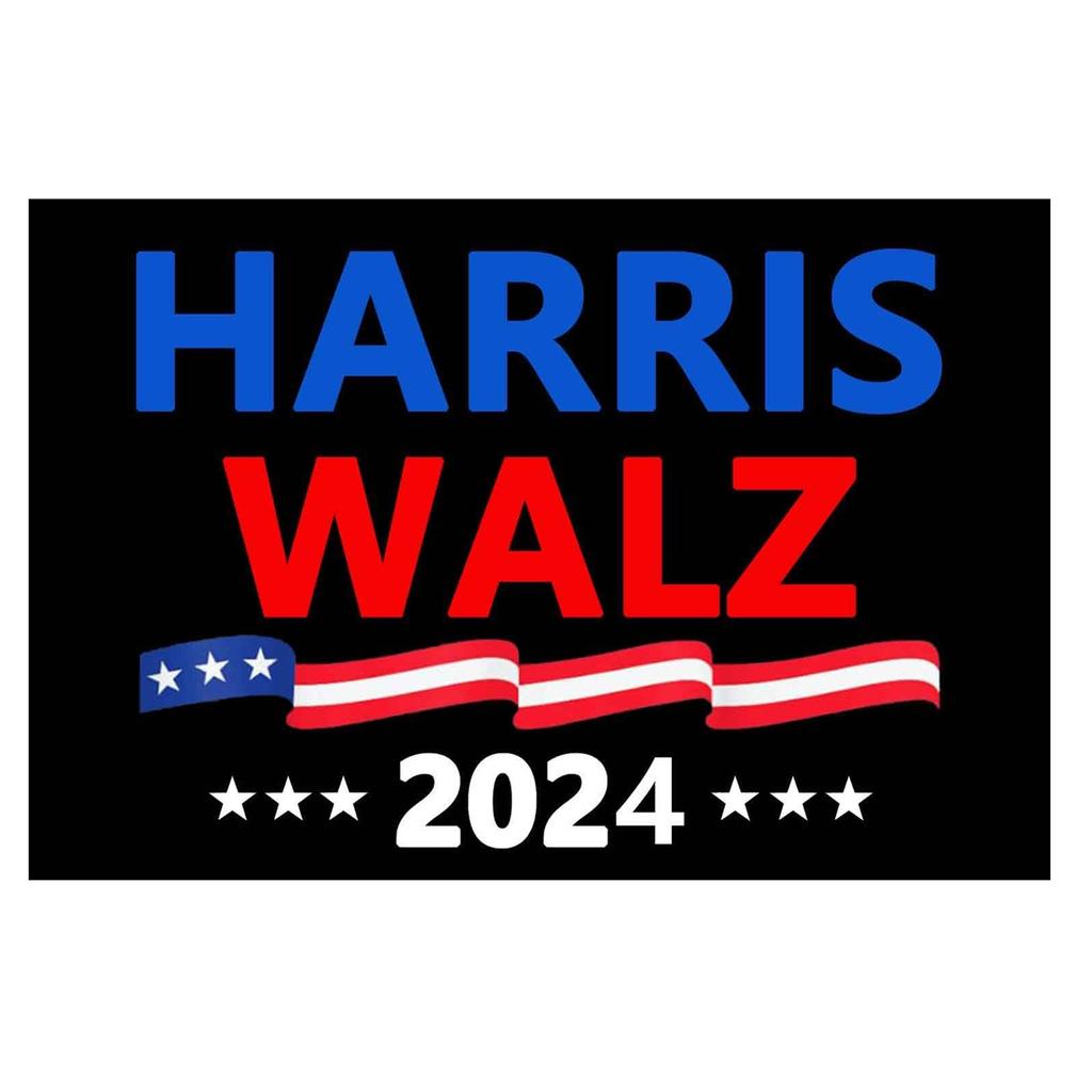 2024 Sticker, 8 Inches X 4 Inches Big Letters Car Decal, President 2024 Bumper Sticker Fadeproof Vinyl For Car, Truck, Window, Laptop 10pc