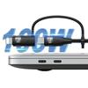 Kabel 6w1 USB-C/USB/Micro-USB/Lightning USAMS 1,2m 100W Power Delivery Fioletowy