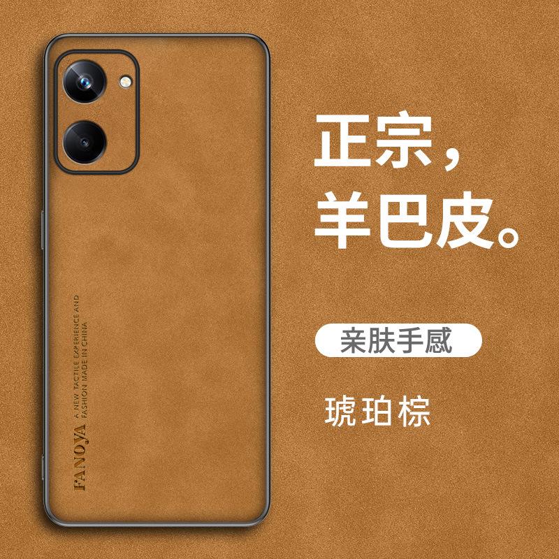 Suitable for Realme11 Leather Pattern Mobile Phone Case OPPO A11 All-inclusive Reno1T 1G Business Protective Case