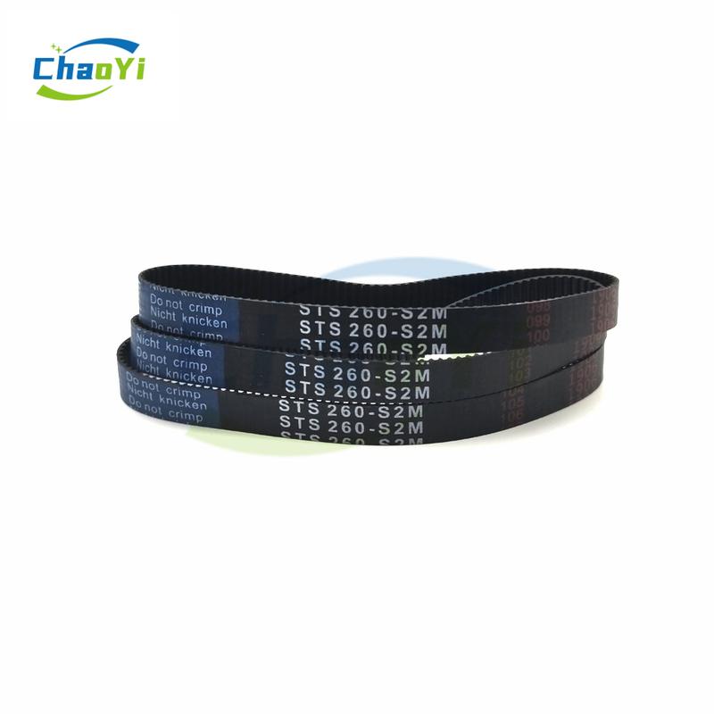 S2M Kauçuk Triger Kayışı Uzunluk 360 364 368 370 376 380 384 386 388 390 392 394mm Genişlik 4/6/9/10/15mm Senkron Dişli Kayış