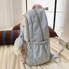 Color Block Junior High School Student Schoolbag Women's Large Capacity Travel Backpack Student Backpack