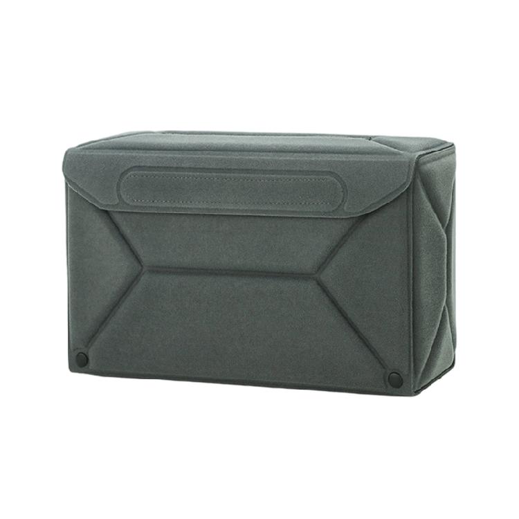 

Adjustable Camera Gear Storage Bag For DSLR Mirrorless Systems Customizable Compartments Heavy Duty Polyester Shock Absorbing Padding Secure Carry L серый