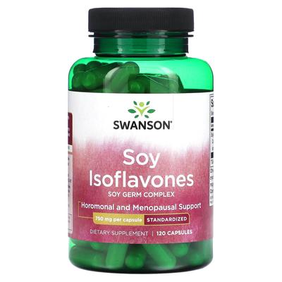 Soy Isoflavones, 750 Mg, 120 Capsules