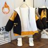 Children's Thick Coat Autumn and Winter Boys Casual Fleece Coat