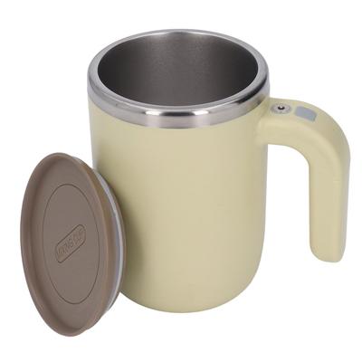 Selbstrührender Becher, magnetische Aufladung, elektrisch, automatisch rührend, Edelstahlbecher für Kaffee, Tee, H