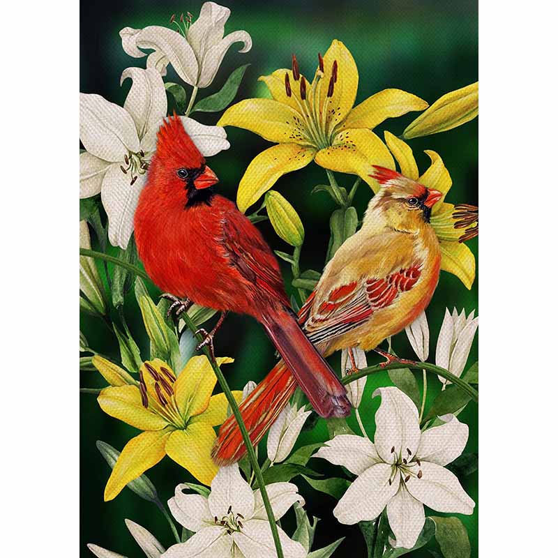 New 5D DIY Diamond Painting Flowers Birds Diamond Embroidery Animal Cross Stitch Full Round Drill Home Decor Manual Gift