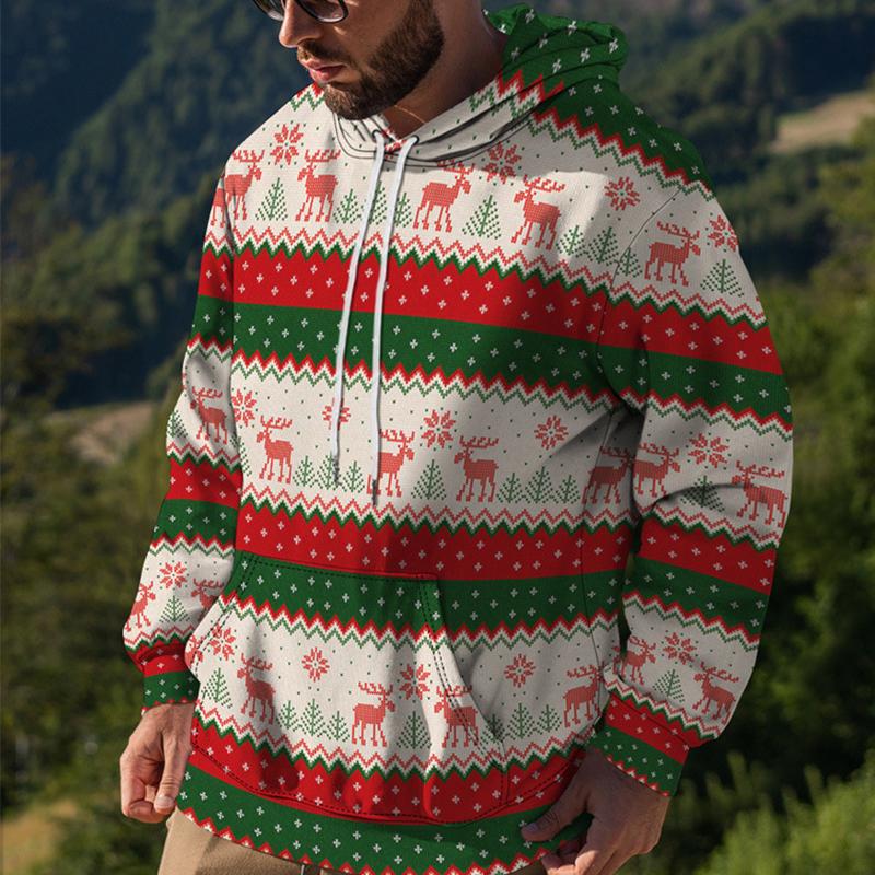 

Осенняя новая мужская тонкая толстовка с принтом лося, повседневная удобная толстовка с 3D цифровой печатью для мужчин и женщин, бейсбольная форма для пар XS красный