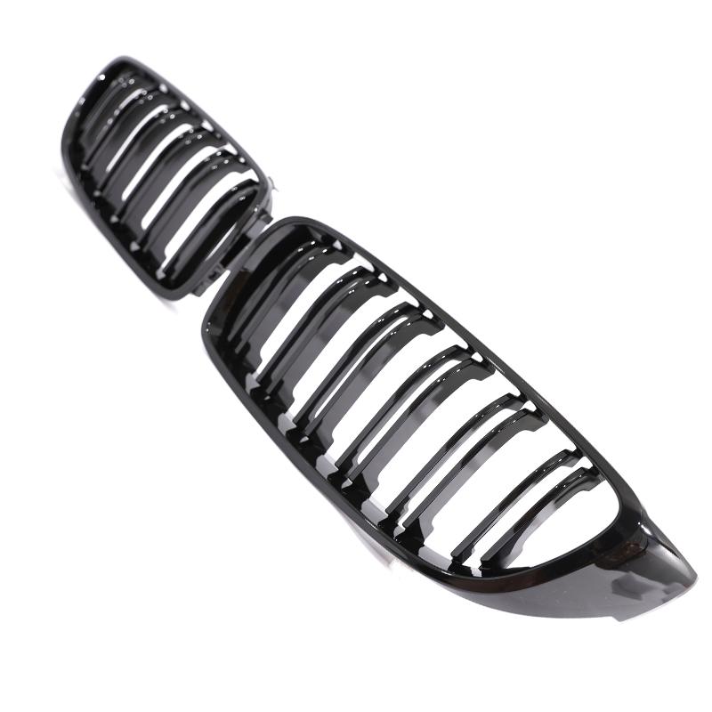 Front Bumper Kidney Gloss Black Carbon Chrome Grill M Color Grille Grill For BMW 4 Series Gran F32 F33 F36 F80 F82 2013-2020 GY6
